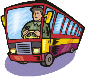 السائق الحريص على السلامة Bus-driver